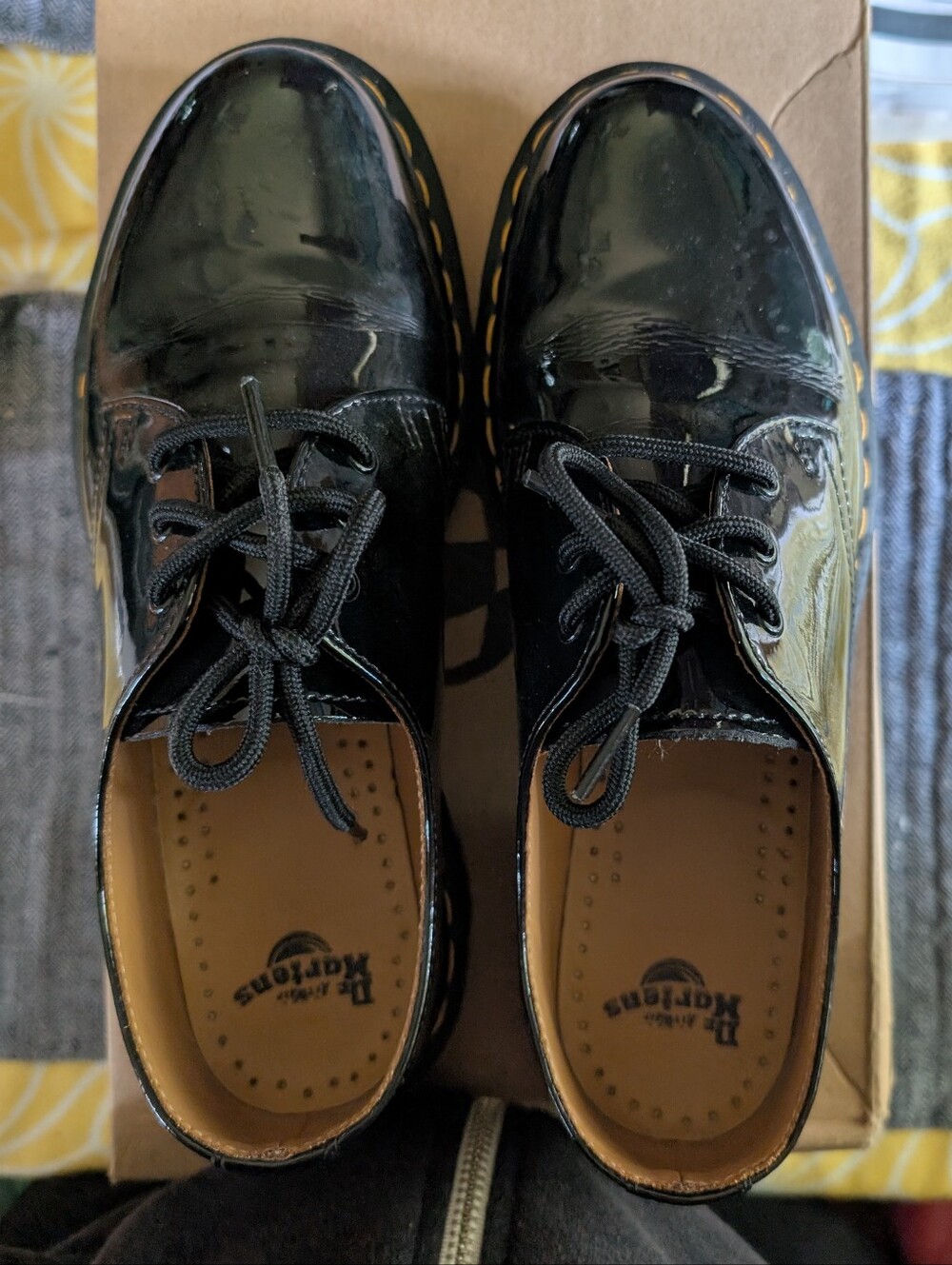 Dr. Martens Oxford- Black Patent Leather